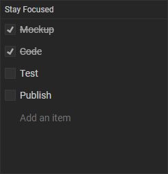 To-Do List Widget